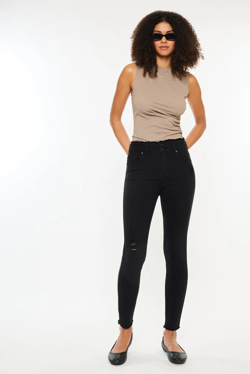 Danica High Rise Ankle Skinny Jeans