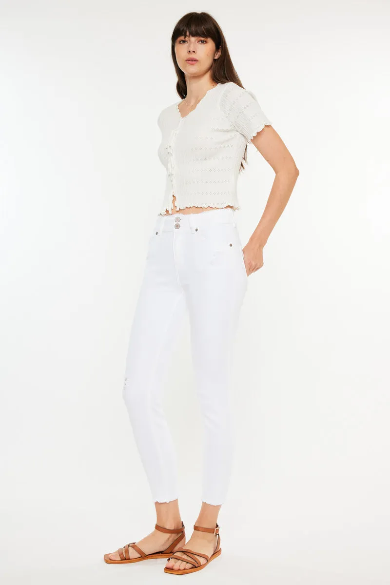 Danica High Rise Ankle Skinny Jeans