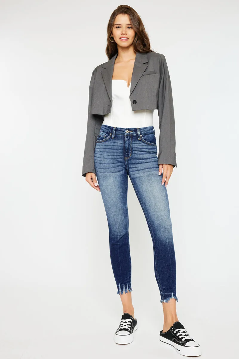 Eliza High Rise Ankle Skinny Jeans