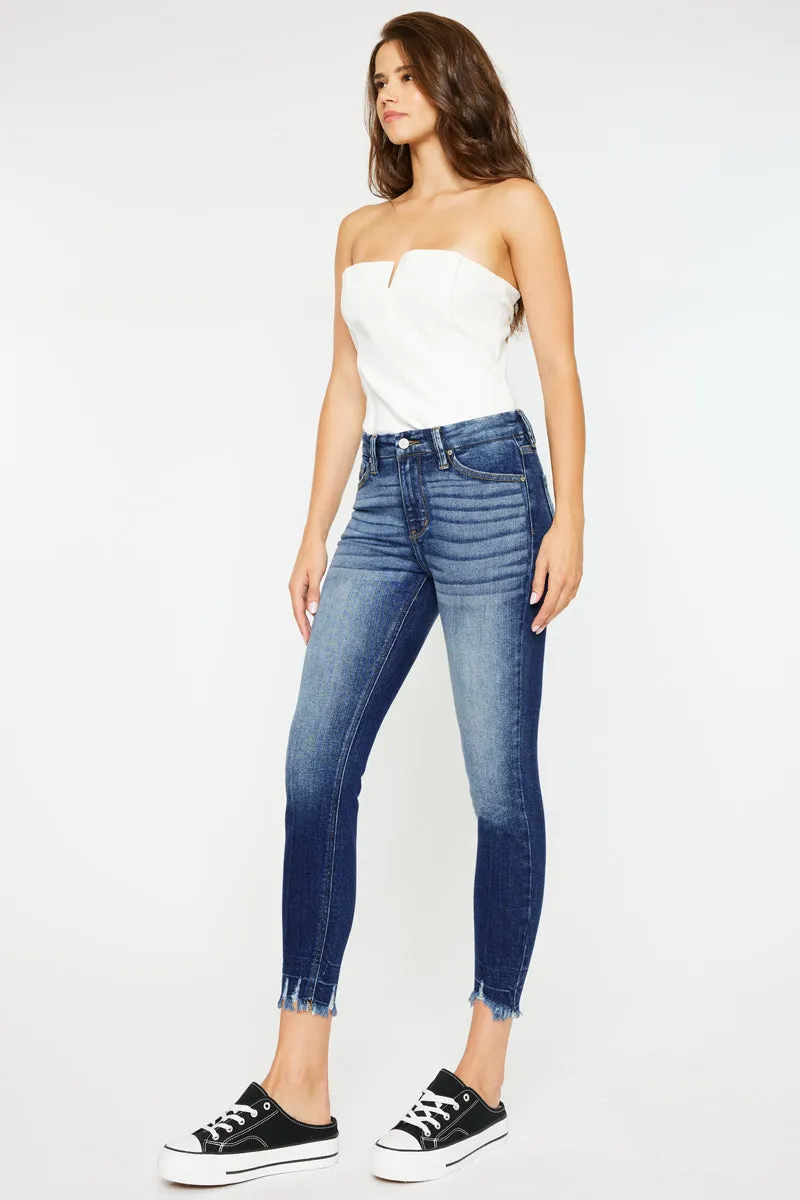 Eliza High Rise Ankle Skinny Jeans