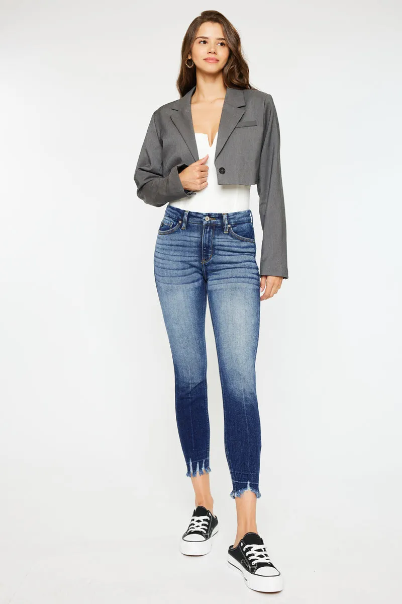 Eliza High Rise Ankle Skinny Jeans