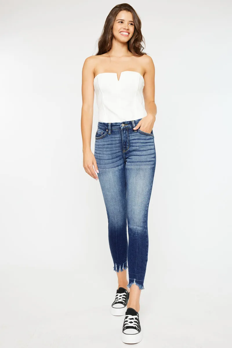 Eliza High Rise Ankle Skinny Jeans