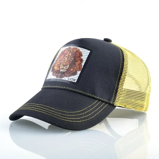 Exclusive Breathable Lion Cap