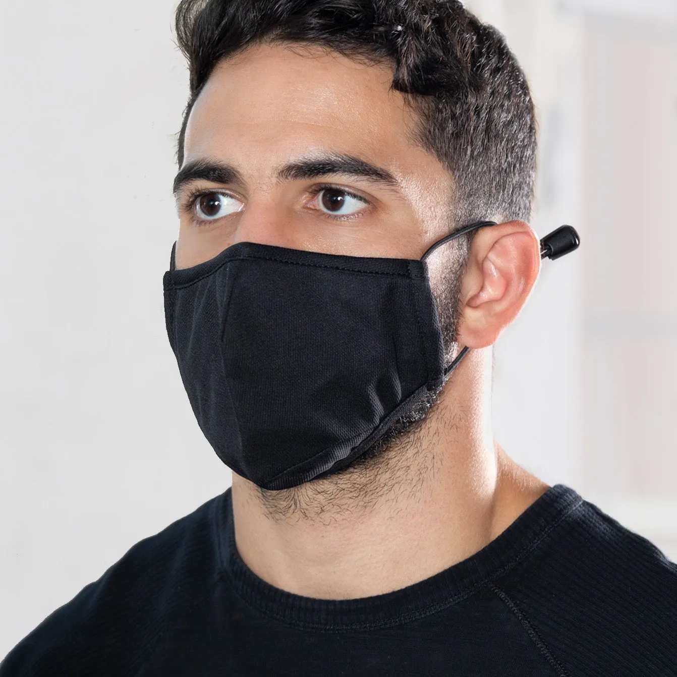 Face Mask for Protection. Effective Face Cover for Men, Breathable, Adjustable, Soft, Washable, Reusable, Comfortable for Workouts and other Exercises, with Odor Control