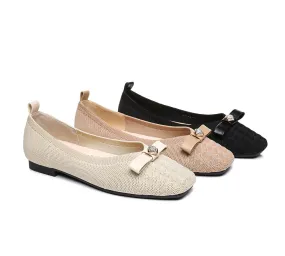 Flats With Bow Women Yolanda