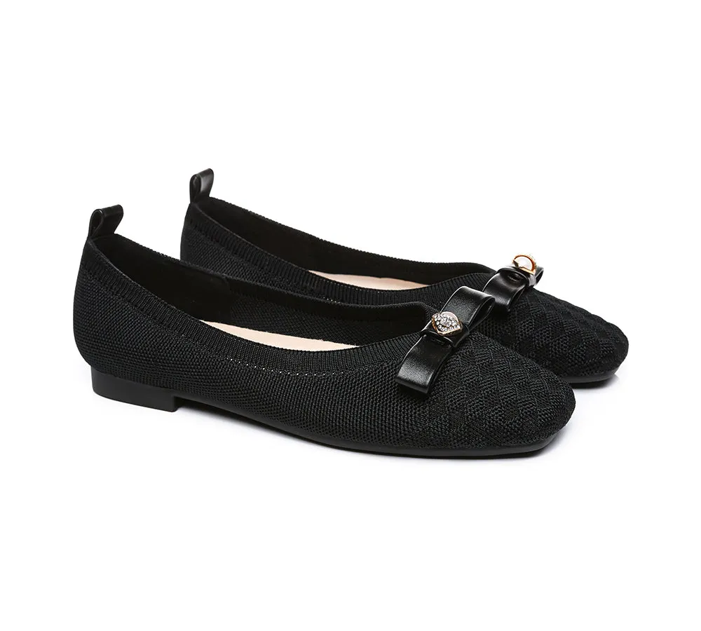 Flats With Bow Women Yolanda