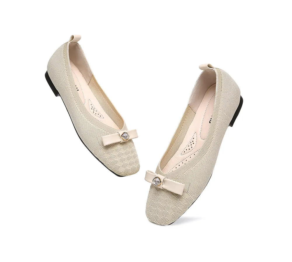 Flats With Bow Women Yolanda