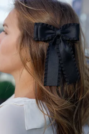 FRILLED CLASSIC BOW