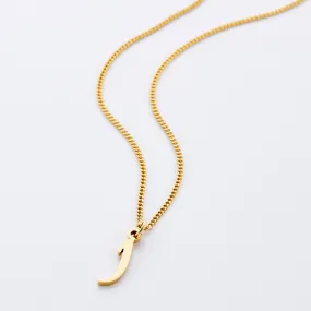 Hanging Arabic Letter Necklace | Women