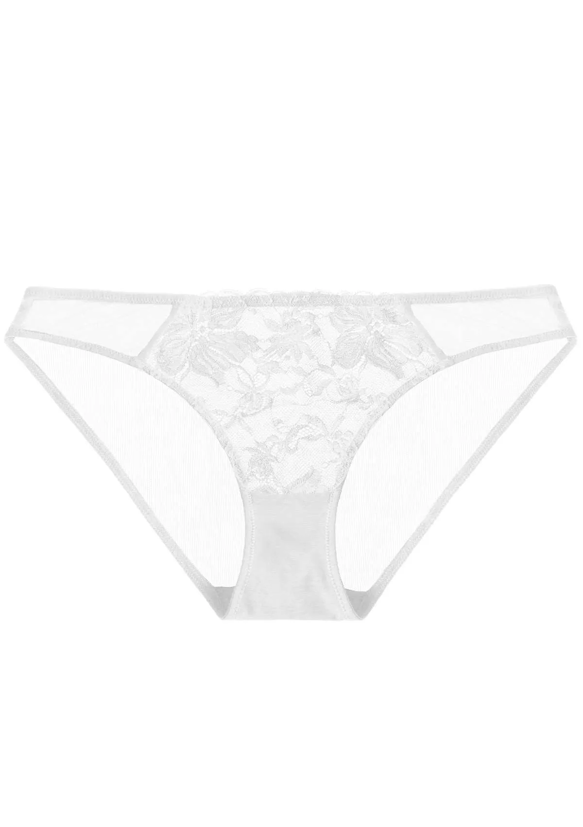 HSIA Breathable Sexy Lace White Bikini Underwear