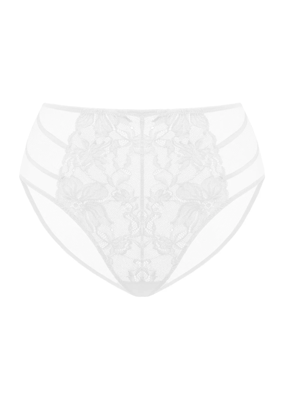 HSIA Breathable Sexy Lace White Bikini Underwear