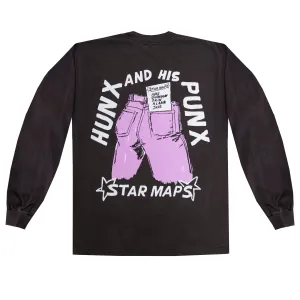 Hunx STAR MAPS  Long Sleeve T-Shirt