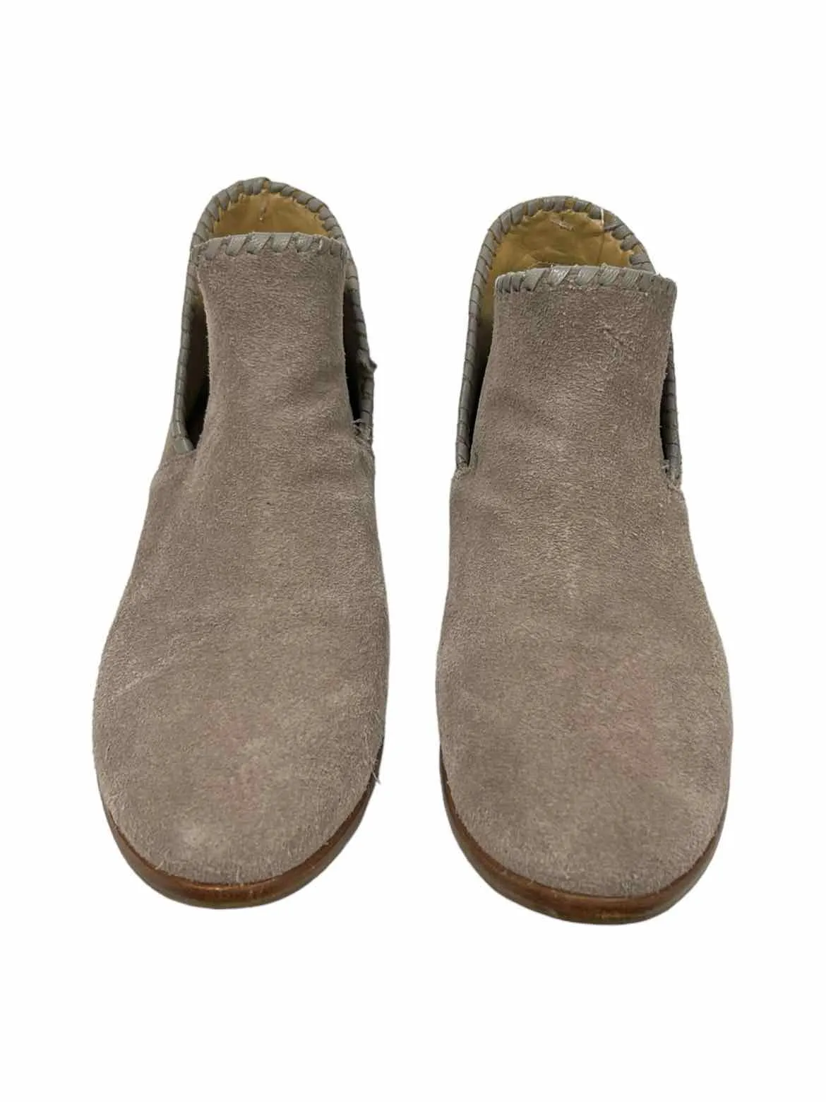 JACK ROGERS Taupe Women Size 8 Ankle Boots