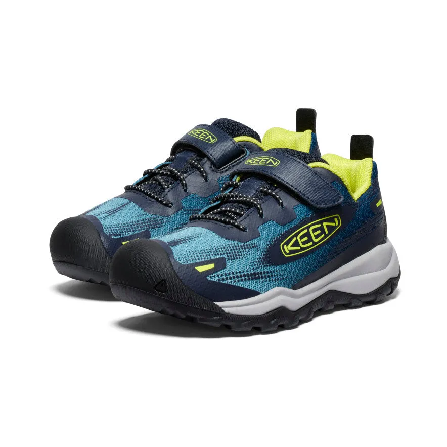 Little Kids' Wanduro Speed Hiking Shoe  |  Legion Blue/Evening Primrose