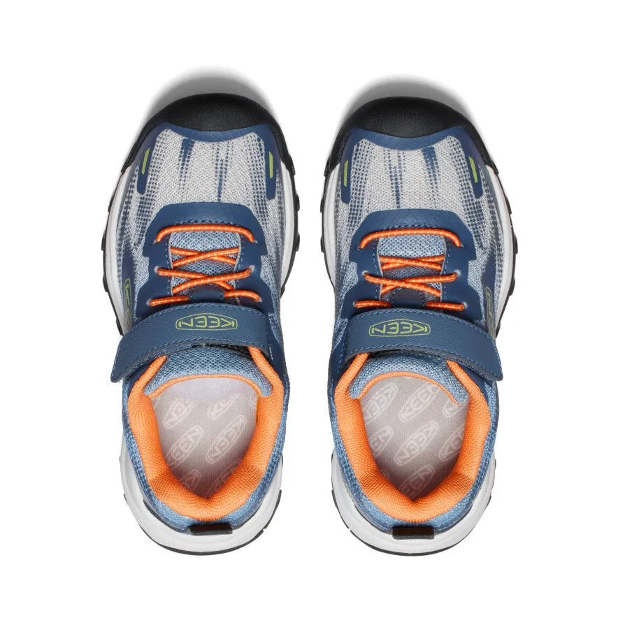 Little Kids' Wanduro Speed Hiking Shoe  |  Vintage Indigo/Tangerine