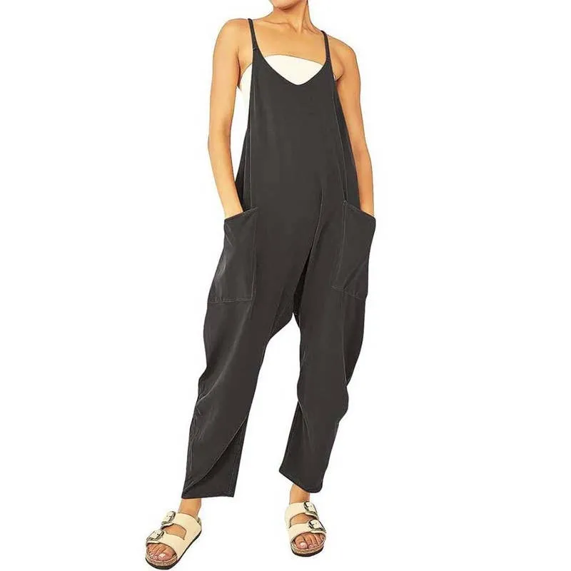 Long Jumpsuit Women Overalls