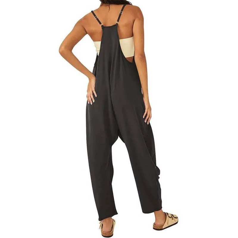 Long Jumpsuit Women Overalls