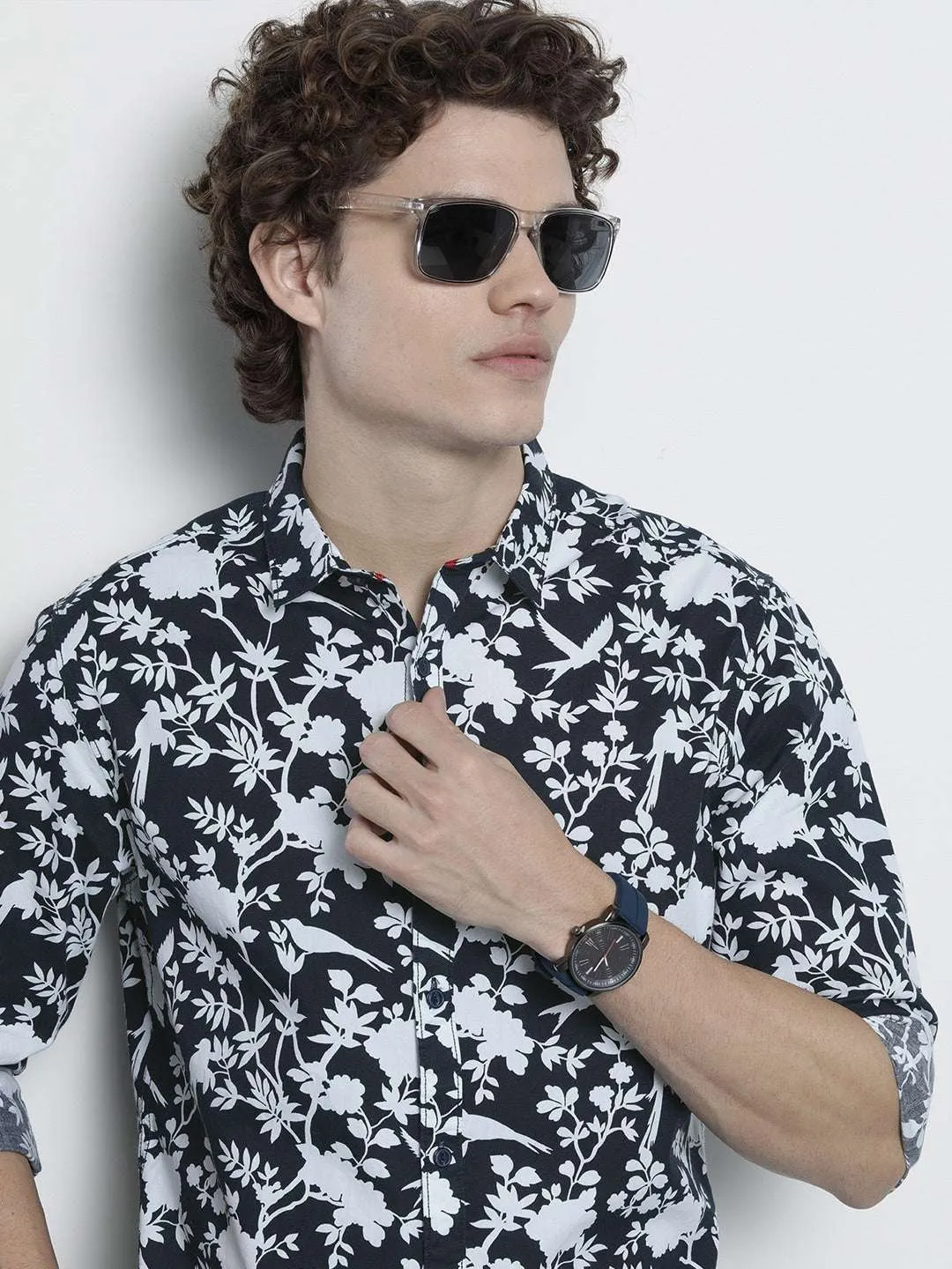 Men Abstract Printed Shirt