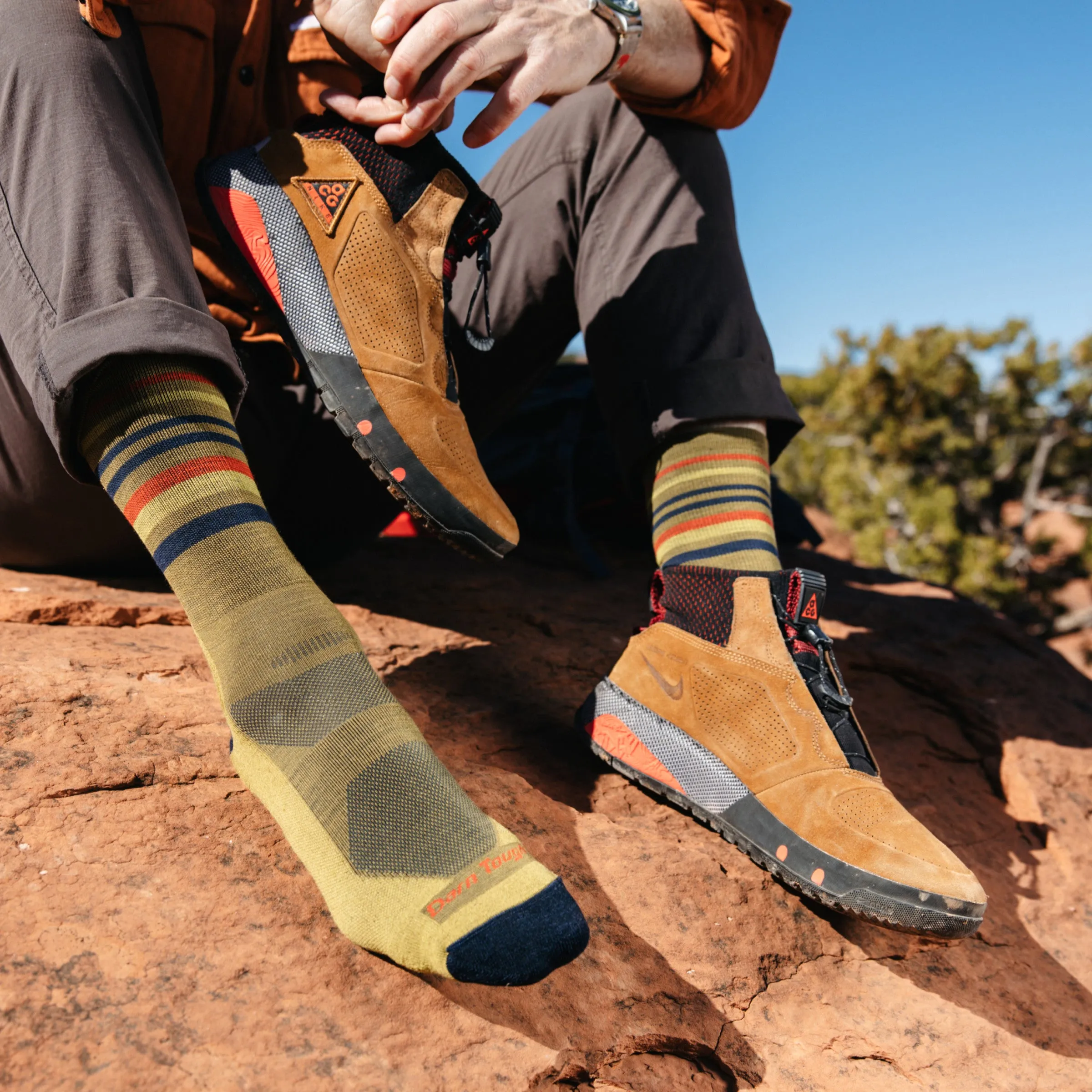 Men's Fastpack Micro Crew  Lightweight Hiking Sock