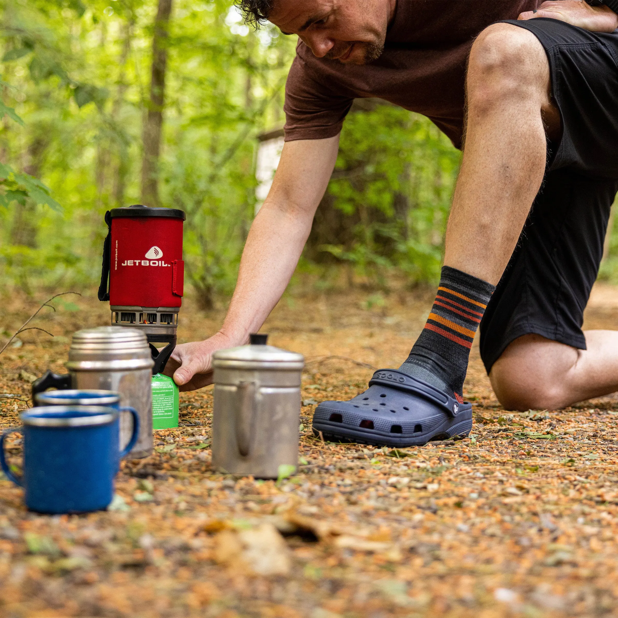 Men's Fastpack Micro Crew  Lightweight Hiking Sock