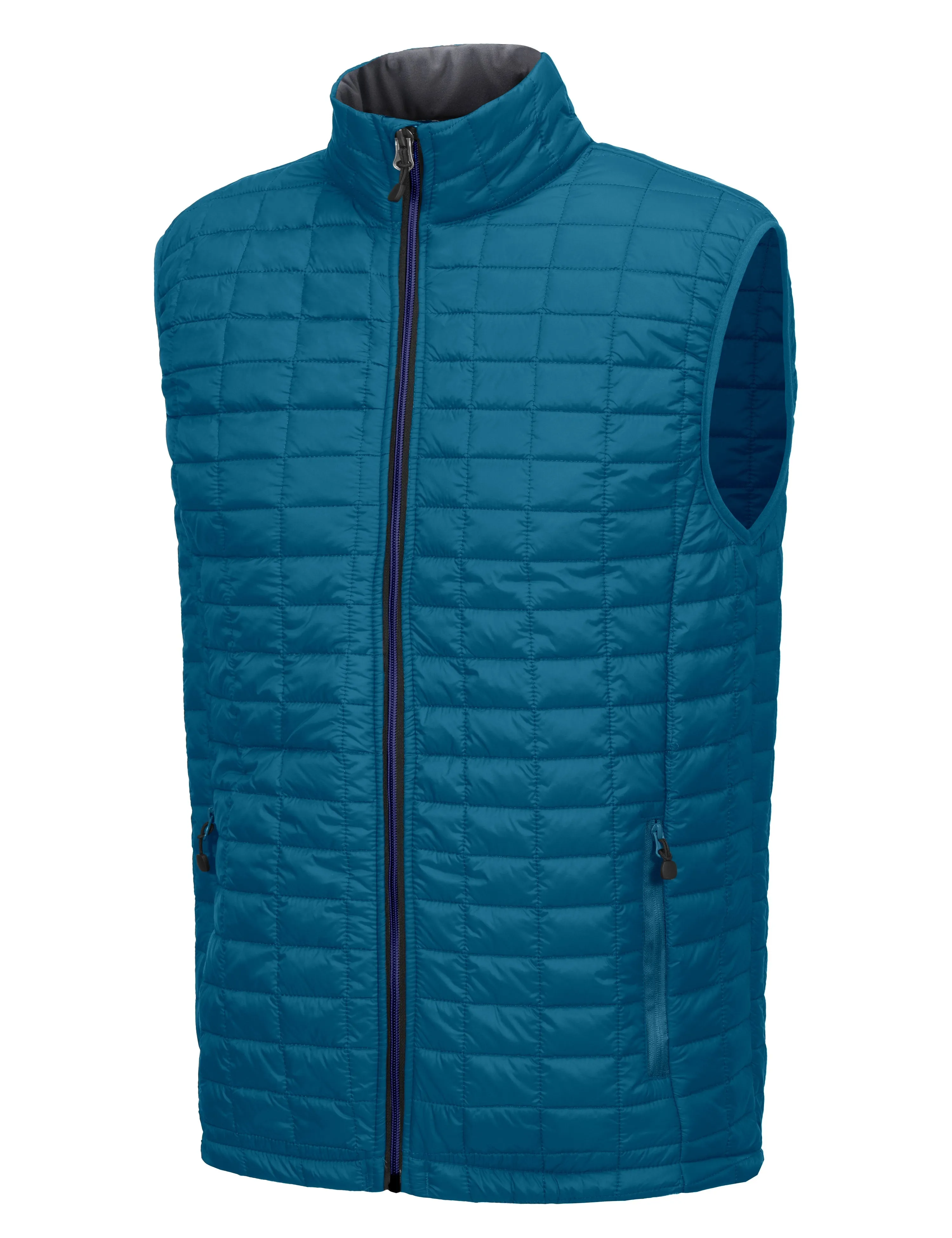 Men's Puffer Vest, Lightweight Warm Sleeveless Jacket for Hiking Travel Golf