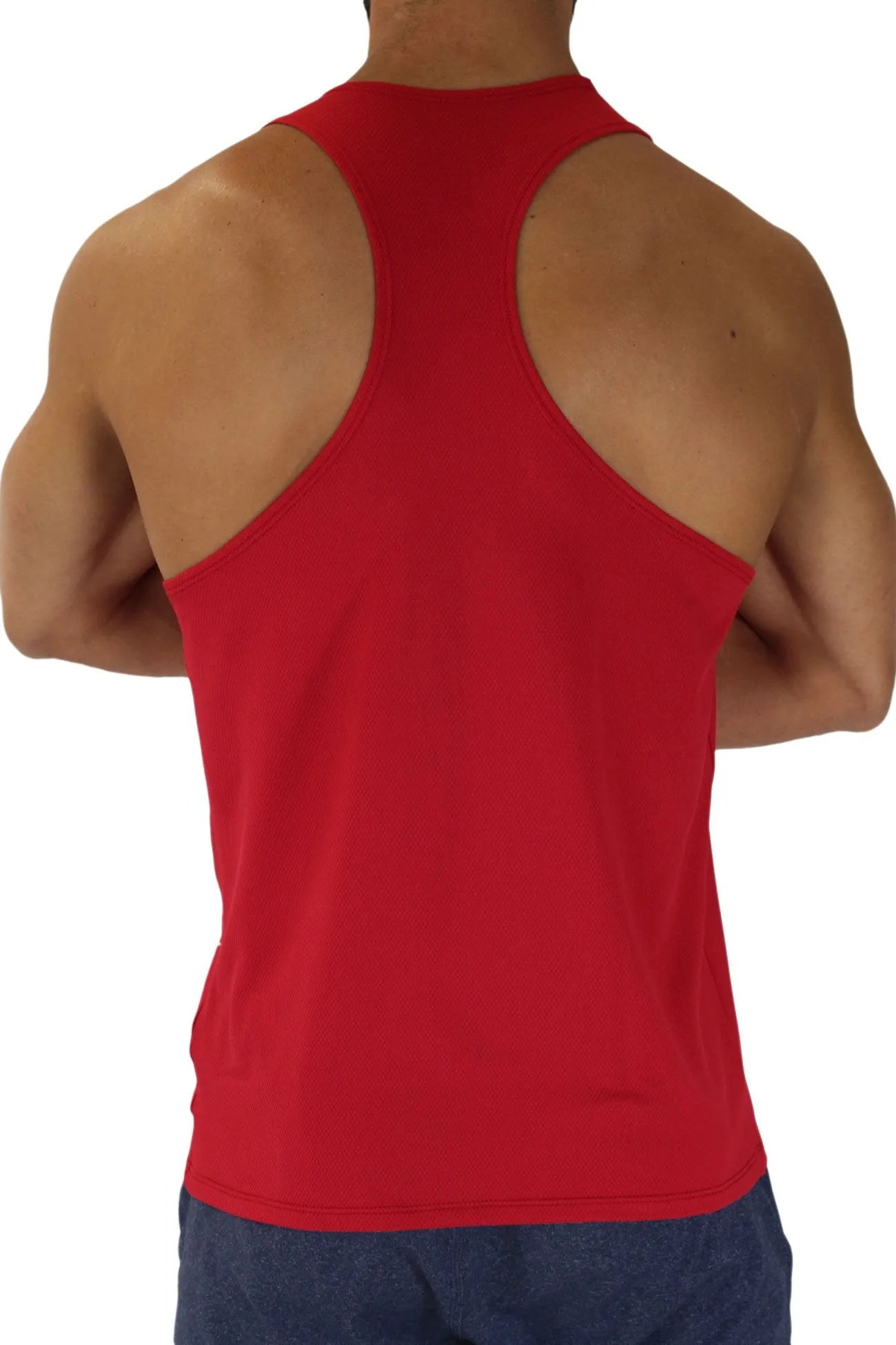 Men's Versatex Ultralite Running Singlet- Red