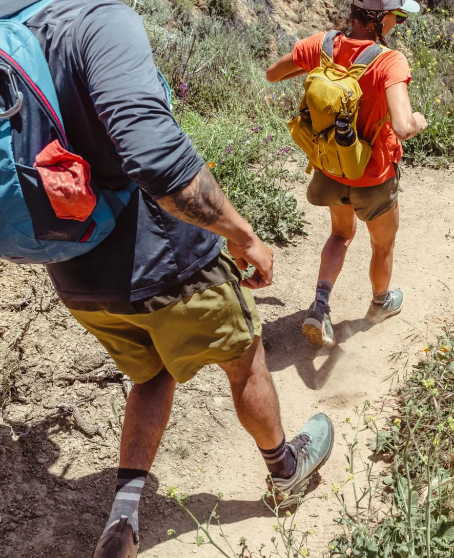 Men's Zionic Waterproof Hiking Shoe  |  Scarlet Ibis/Deep Lagoon