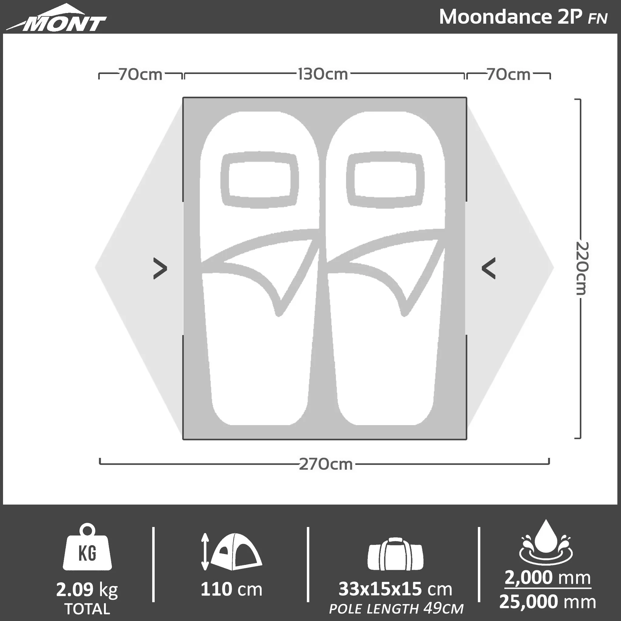 Moondance 2 FN Hiking Tent