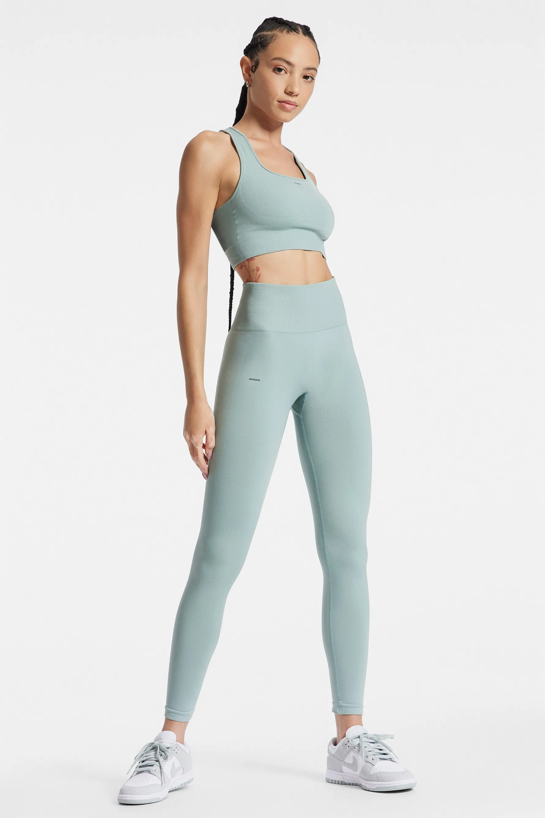 Motion Low Impact Leggings - Eucalyptus Blue