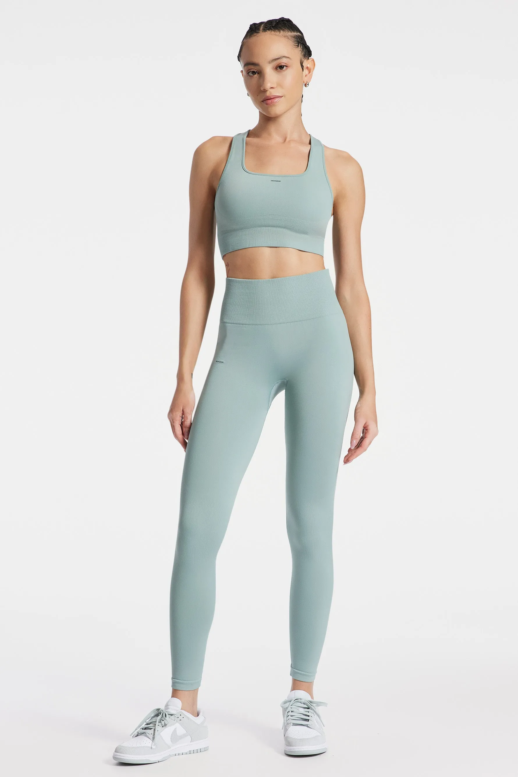 Motion Low Impact Leggings - Eucalyptus Blue