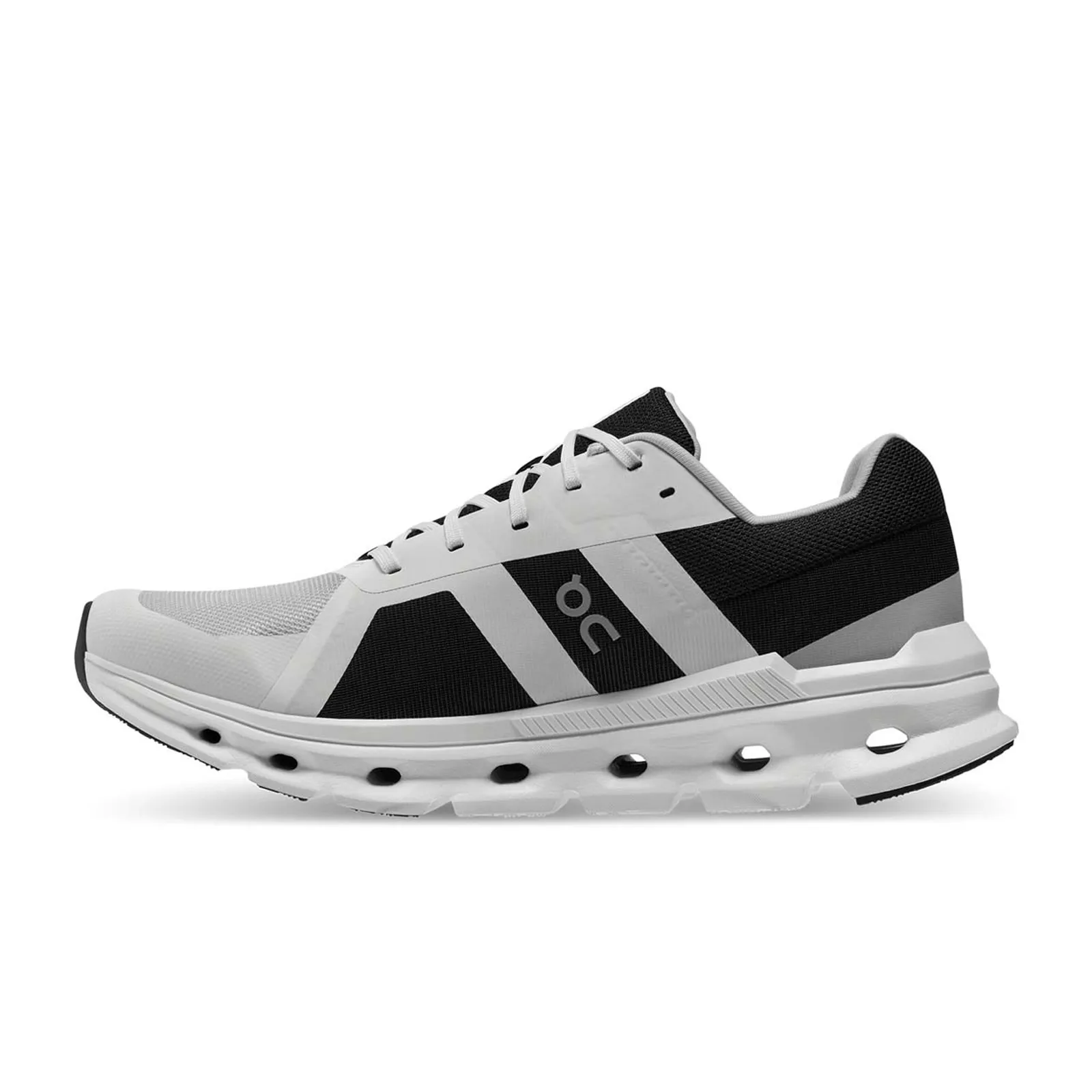 On Running Cloudrunner Running Shoe (Men) - Glacier/Black