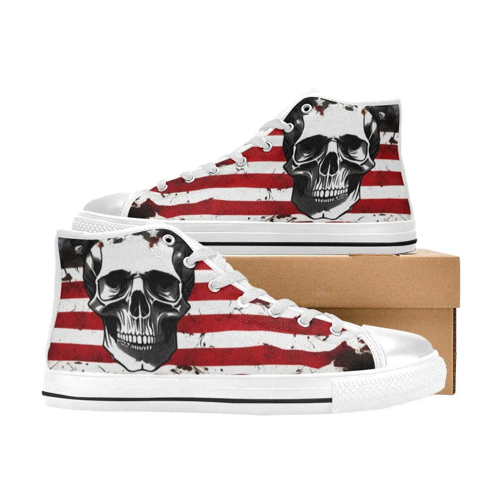 Patriotic Skull Art Men