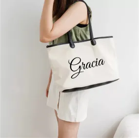 Personalized Cotton Tote