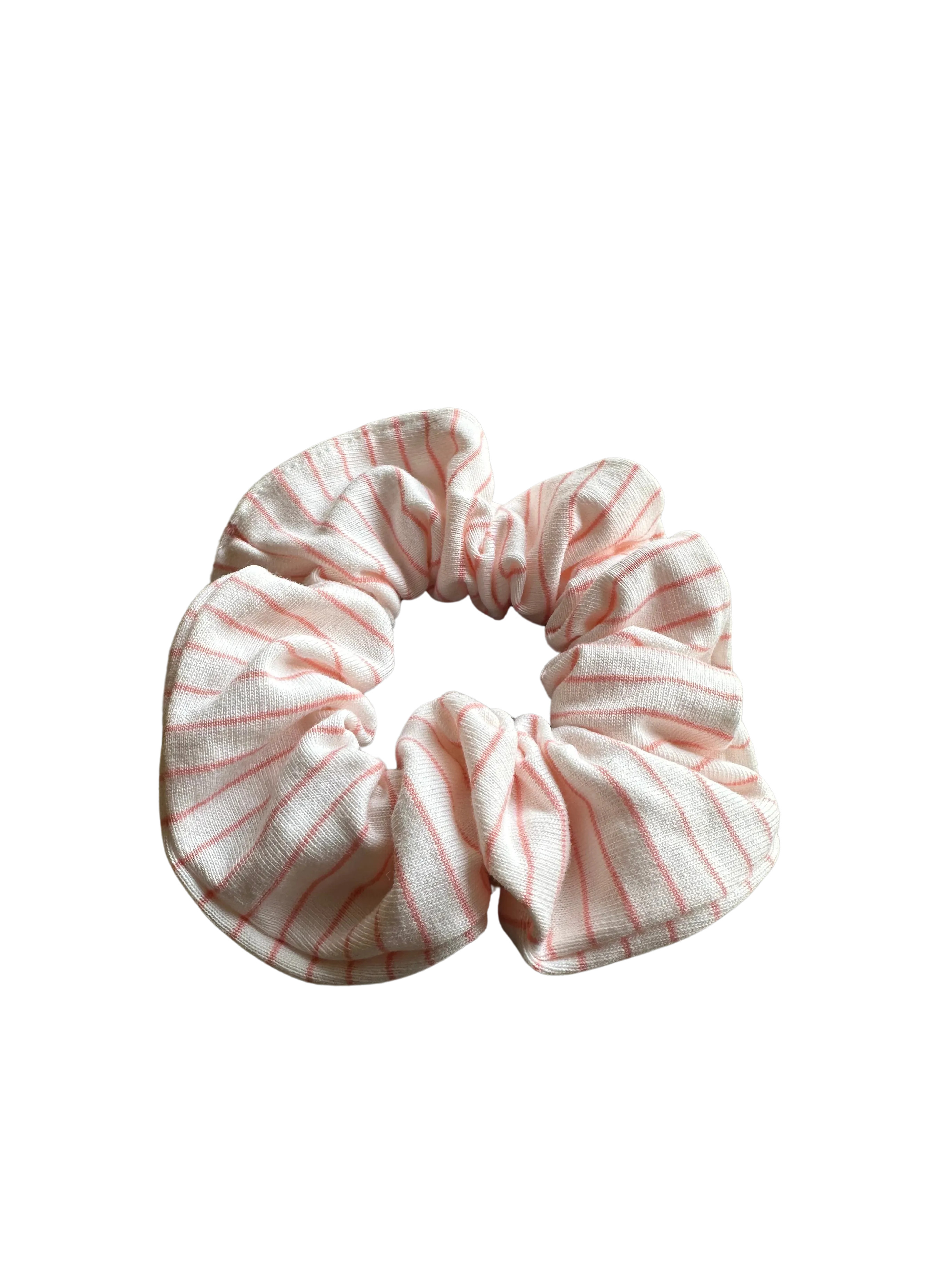 PINK STRIPE CLASSIC SCRUNCHIE