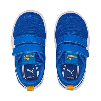 Puma children's sneakers in breathable mesh Courtflex v2 V Inf 371759-14 victoria blue-white-zinnia