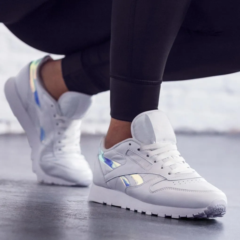 Reebok Classic Leather Iridescent White