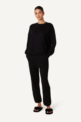 ROMY CLASSIC SWEATSHIRT | BLACK