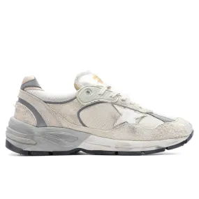 Running Dad Net Sneakers - White/Silver