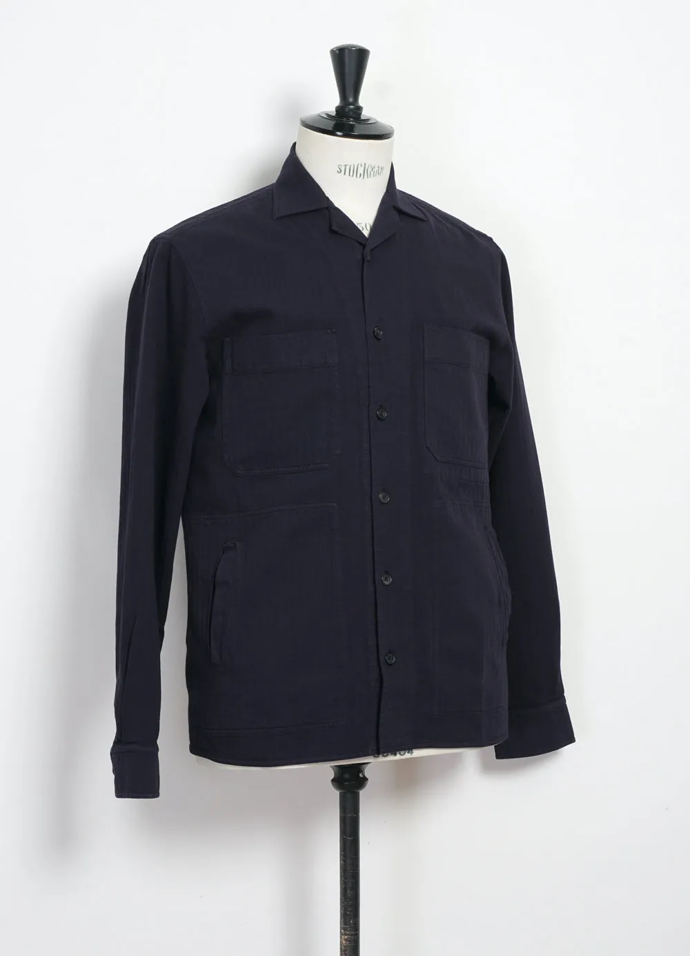 SAMMO | Casual Over Shirt | Navy