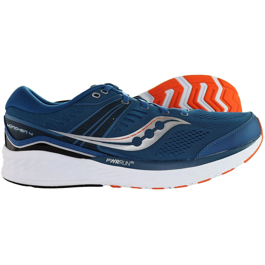 Saucony Munchen 4 Mens Blue Running Trainers