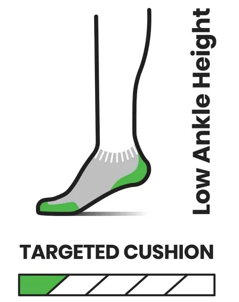 Smartwool Run TC Low Ankle Pattern