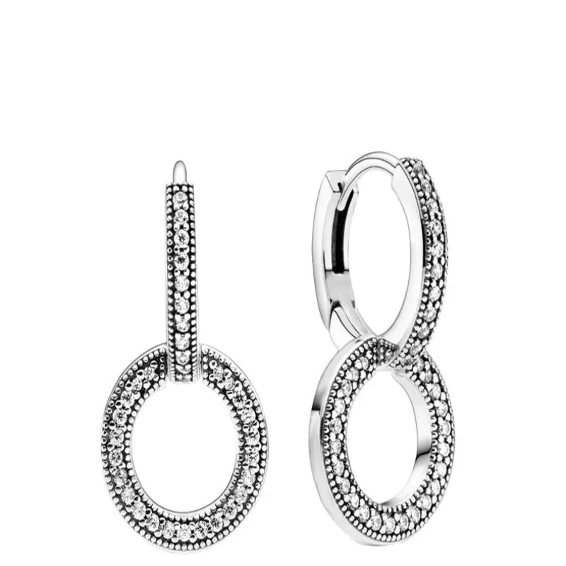 Sparkling Charms Jewelry Women Earring