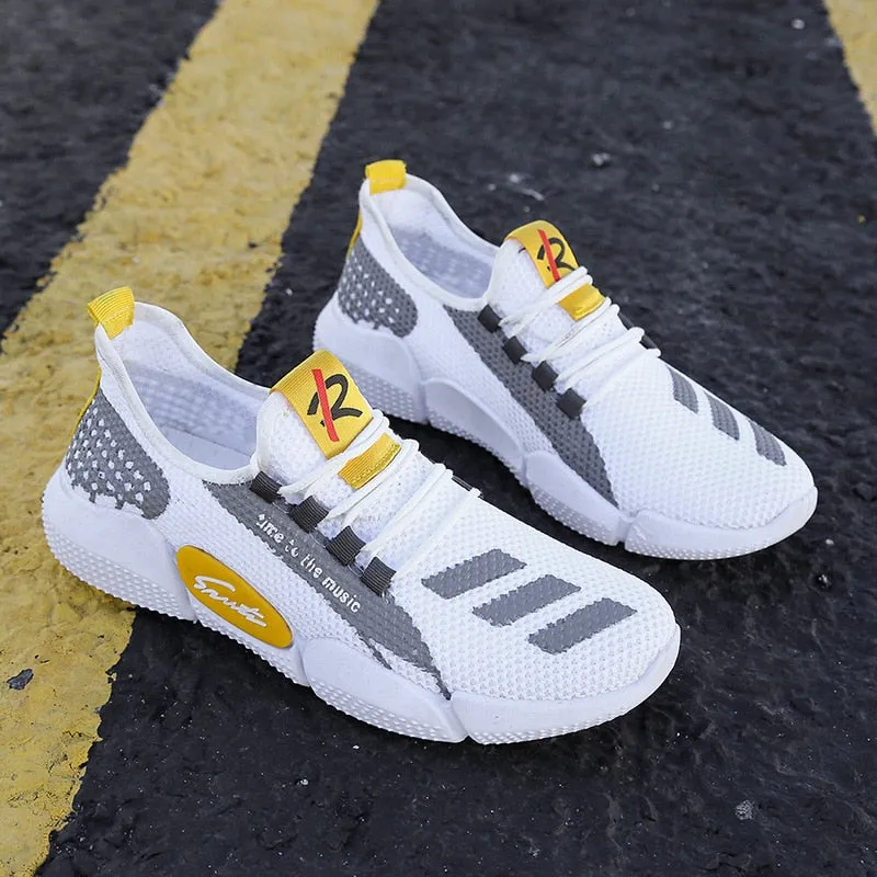 Spring Trendy Breathable Men Sneakers