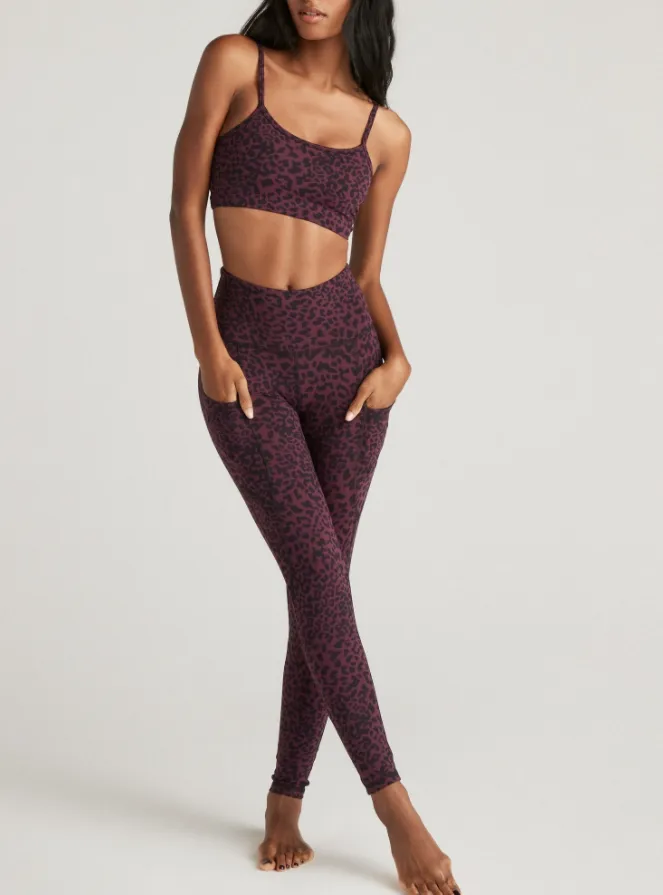 Strut This Flynn Ankle Legging Ruby Cheetah