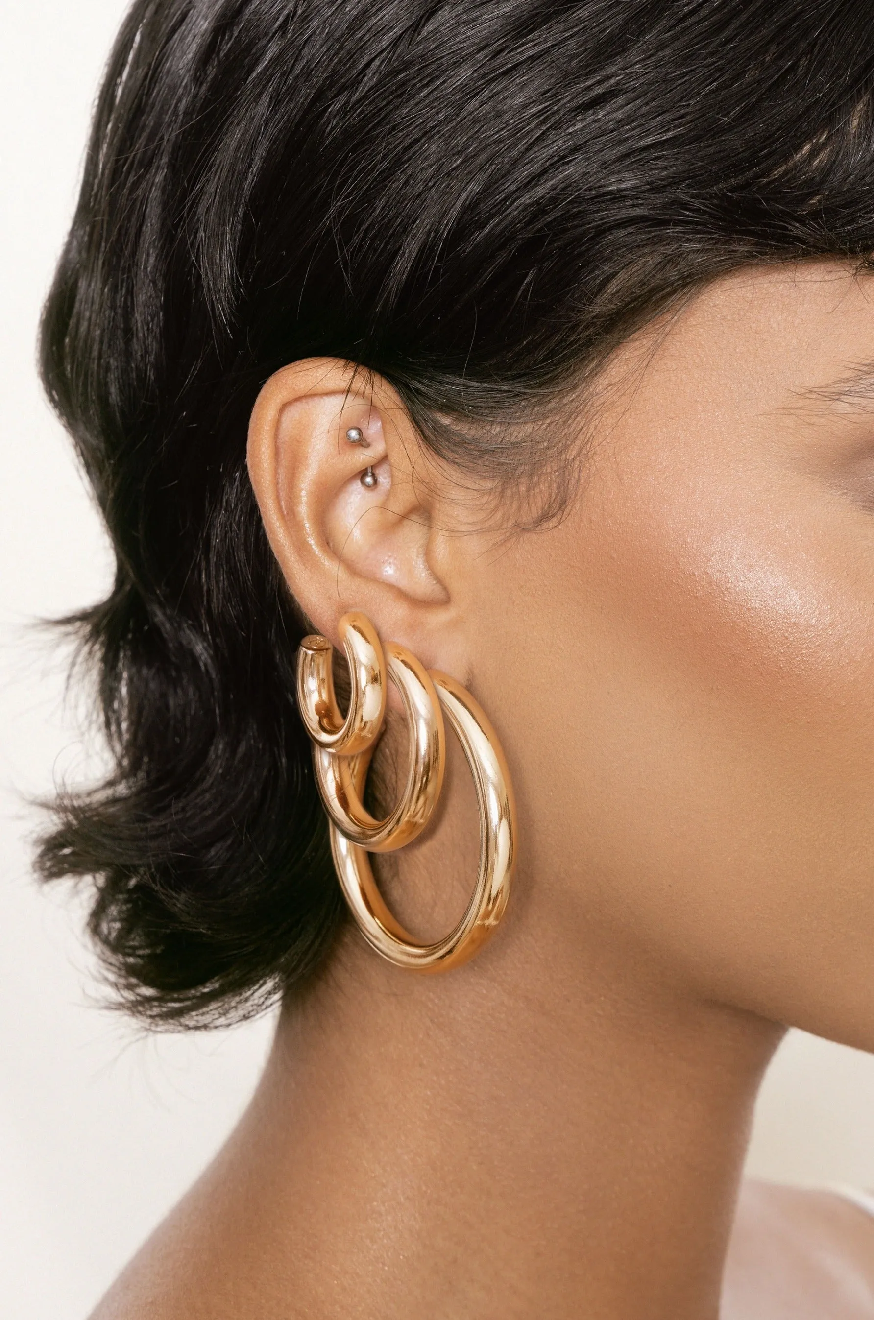 Thick Classic Hoops