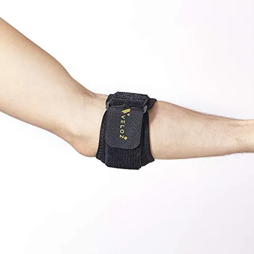 Veloz Tennis Elbow Support | Neoprene (Breathable & Padded)