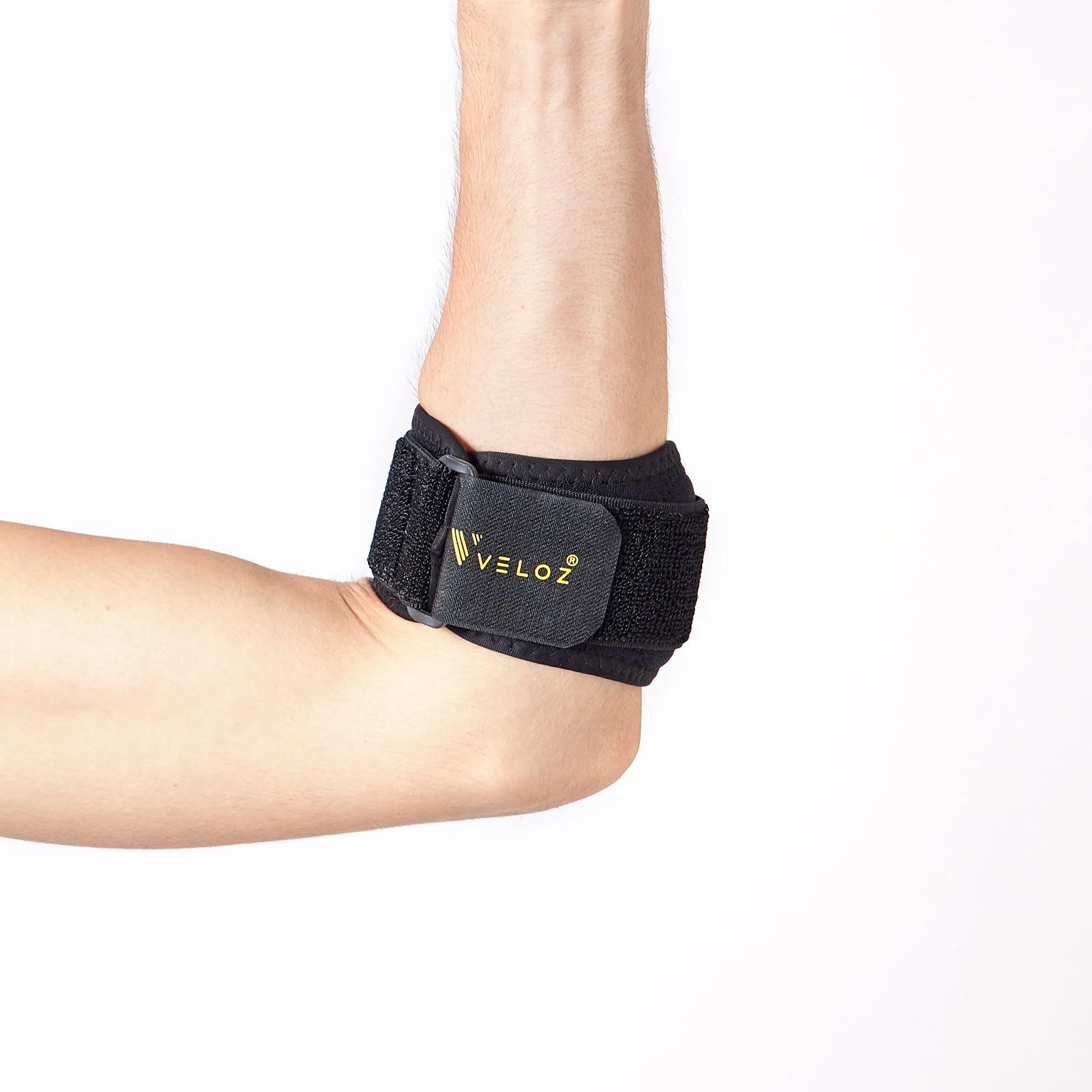 Veloz Tennis Elbow Support | Neoprene (Breathable & Padded)