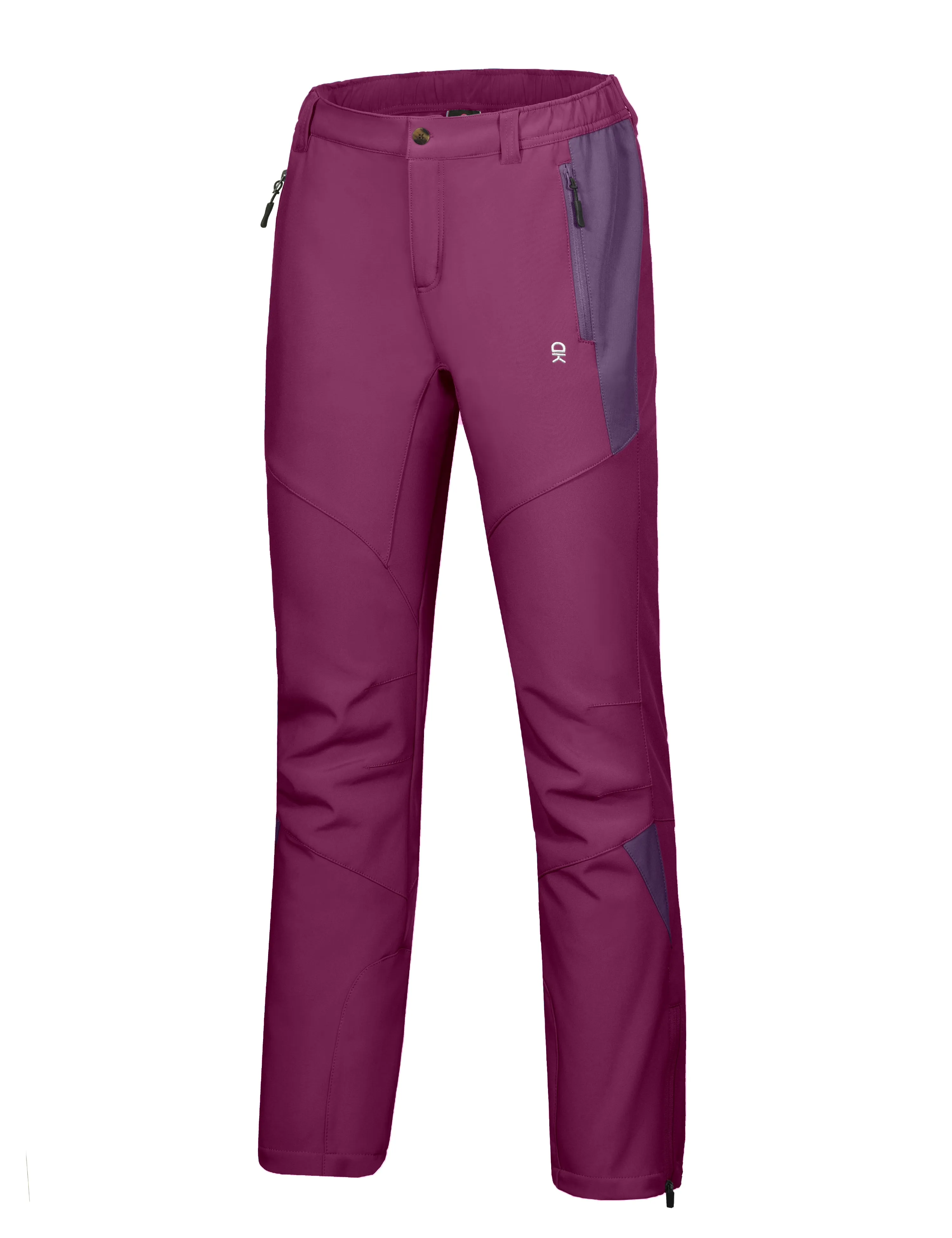 Women's Fleece Lined Hiking Ski Pants