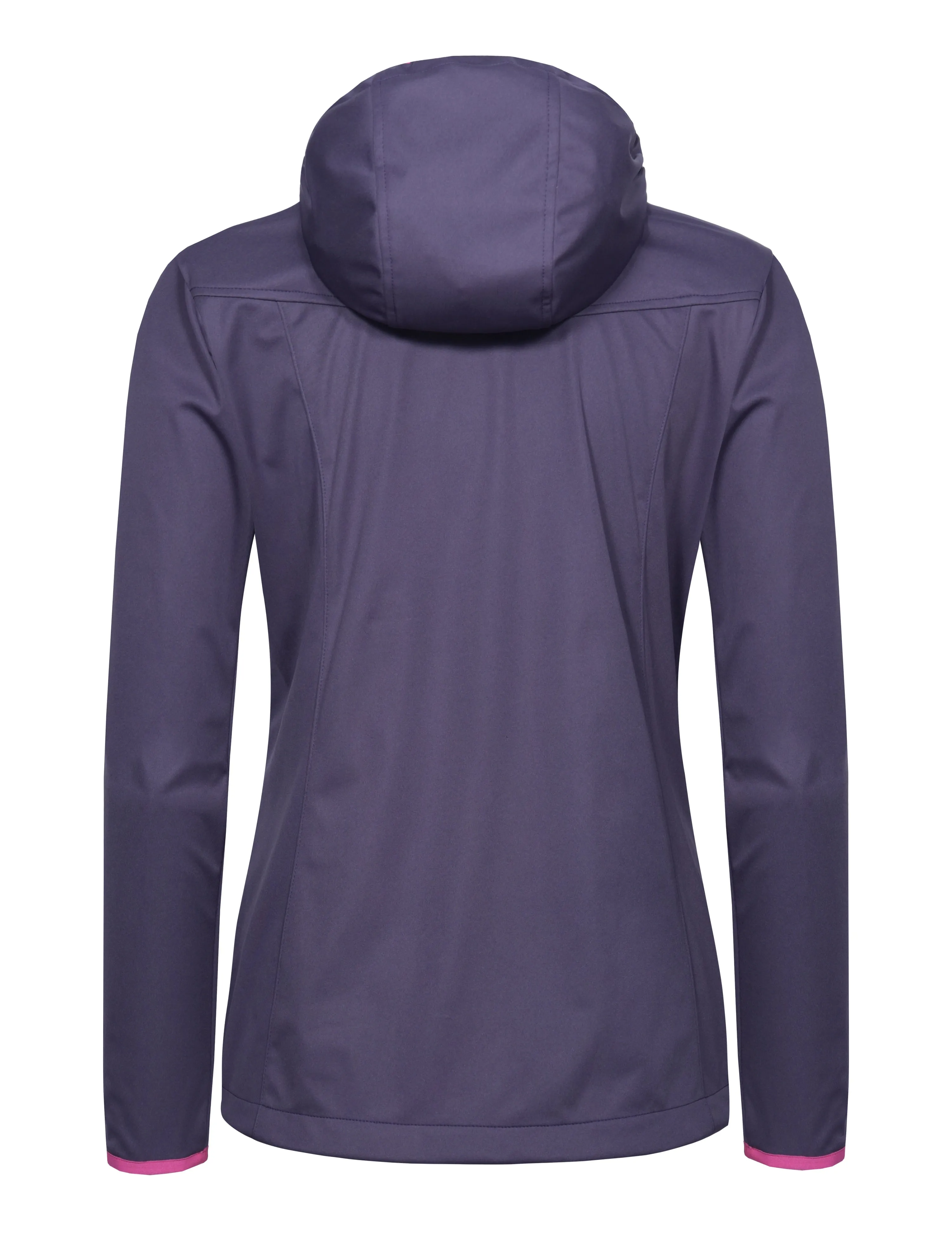 Women's Lightweight Hooded Hiking Softshell Jacket