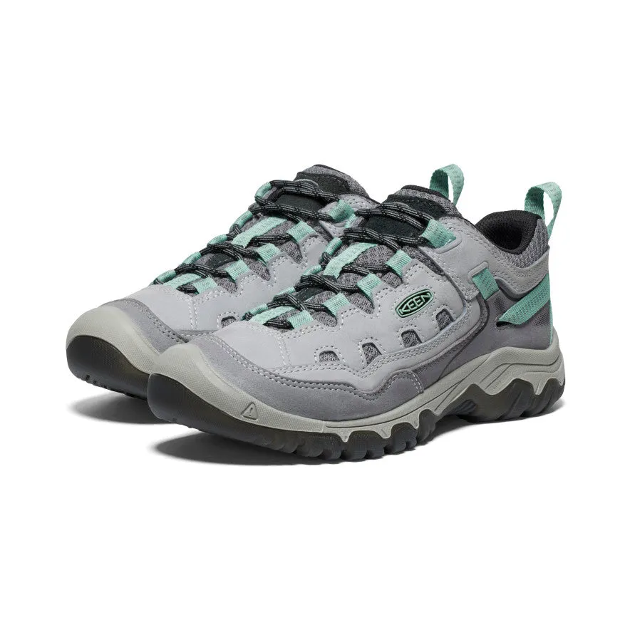 Women's Targhee IV Vented Hiking Shoe  |  Alloy/Granite Green